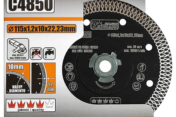 Richmann turbo gyémántvágó C4850